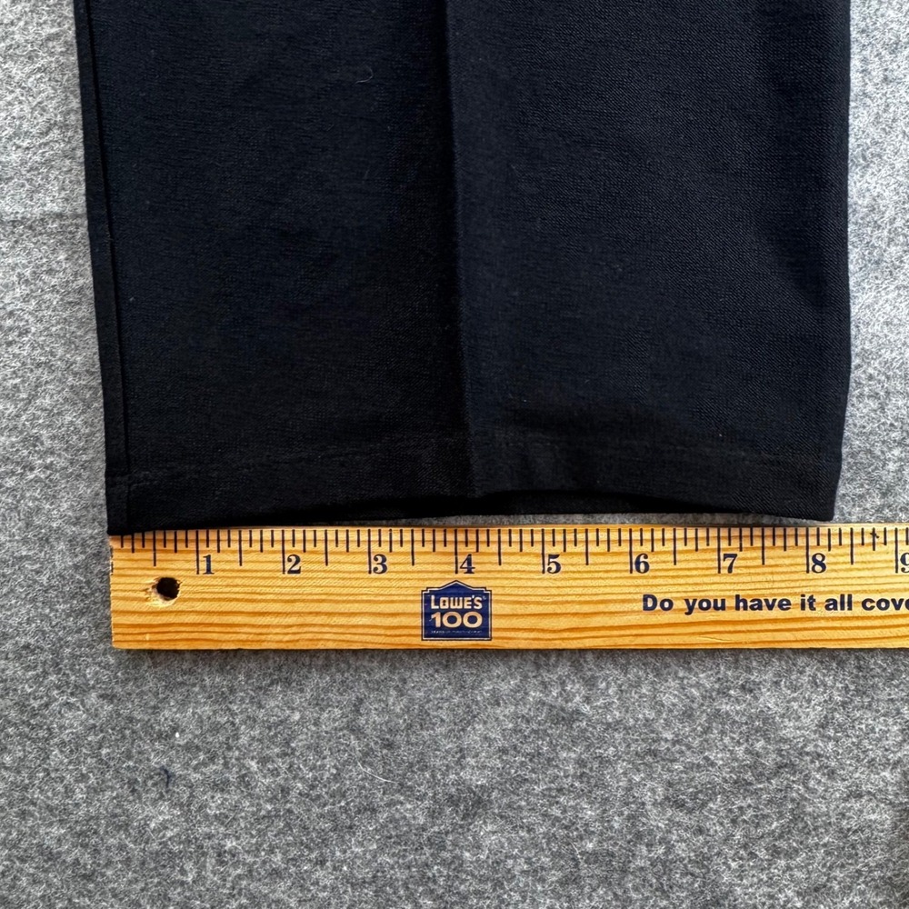 Eileen Fisher Viscose Knit Stretch Pull On Pant Size M Black USA Career Office - Picture 8 of 8